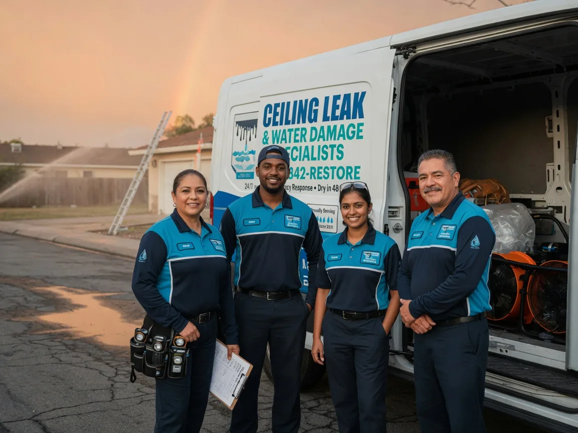 Ceiling Leak Cleanup company in Cedar Mountain, NC