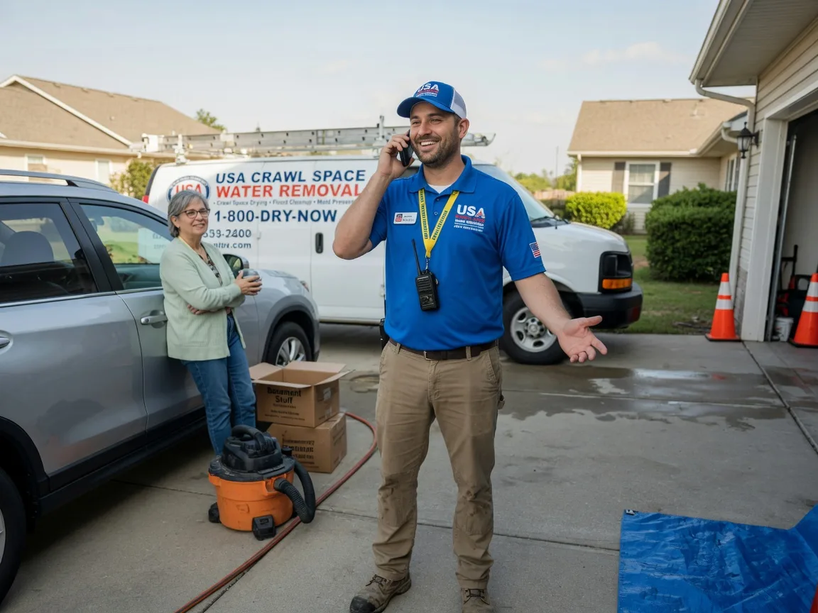 Crawl Space Water Removal Cedar Mountain, NC FAQs